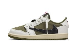 Jordan 1 Retro Low OG SP 'Travis Scott Medium Olive' (PS)