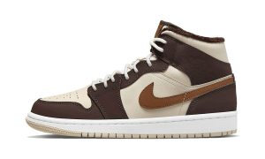 Jordan 1 Mid SE Brown Basalt Oatmeal (Women's)