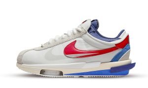 Nike Zoom Cortez SP sacai White University Red Blue