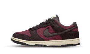 Nike Dunk Low Fleece Burgundy Crush (W)