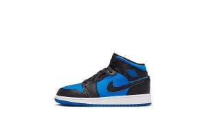 Jordan 1 Mid Black Royal Blue (GS)