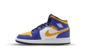 Air Jordan 1 Mid Lakers (GS)