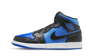 Jordan 1 Mid Black Royal Blue
