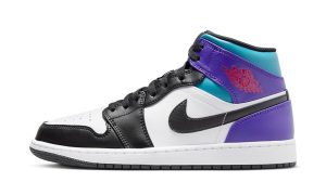 Jordan 1 Mid Court Purple Tropical Twist