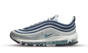 Nike Air Max 97 Metallic Silver Chlorine Blue (Women's)