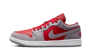 Jordan 1 Low SE 'Homage Split Gym Red Cement Grey' (W)