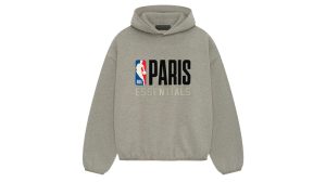 Fear of God Essentials NBA Paris Hoodie Warm Heather