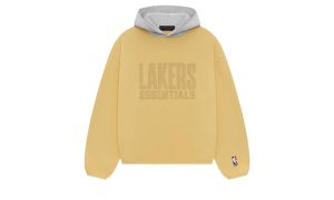 Fear of God Essentials Lakers Hoodie Tuscan