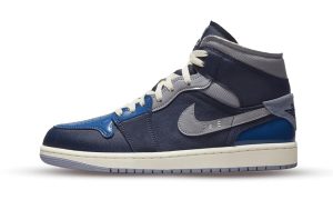 Air Jordan 1 Mid Se Craft Obsidian