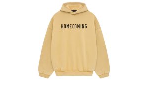 Fear of God Essentials Heavy Fleece Hoodie Amber