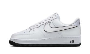 Nike Air Force 1 '07 Low 'White Black Outline Swoosh'