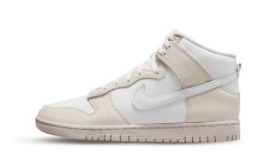 Nike Dunk High Retro PRM Cracked Leather Swoosh