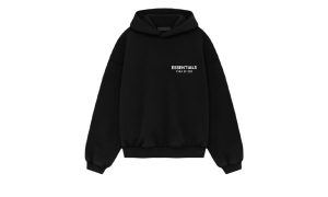 Fear of God Essentials Fleece Hoodie (FW24) Black