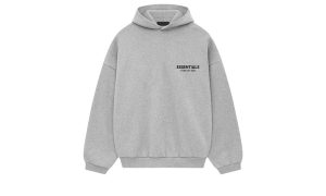 Fear of God Essentials Fleece Hoodie Light Heather Gray