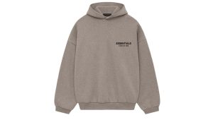 Fear of God Essentials Fleece Hoodie (FW24) Heather Gray