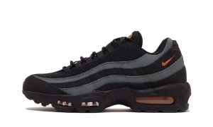 Nike Air Max 95 Black Grey Safety Orange