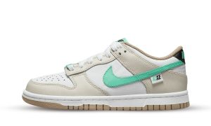 Nike Dunk Low Split Seam White Tan Mint (GS)