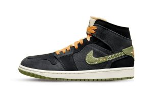 Air Jordan 1 Mid SE Craft 'Anthracite Light Olive'