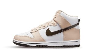Nike Dunk High White Sanddrift Brown (Women's)