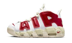 Nike Air More Uptempo White Red Sail (W}