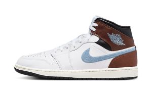 Jordan 1 Mid SE 'Brown Blue Grey'