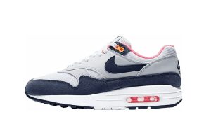 Nike Air Max 1 Pure Platinum Midnight Navy Racer Pink (W)