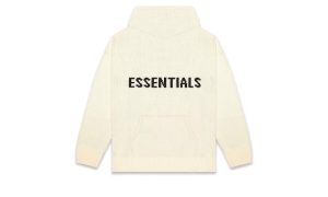 Fear of God Essentials Knit Hoodie (FW20) Cream