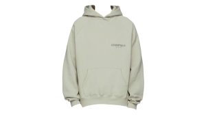 Fear of God Essentials SSENSE Exclusive Pullover Hoodie Concrete