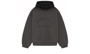 Fear of God Essentials Nylon Fleece Hoodie Ink/Jet Black