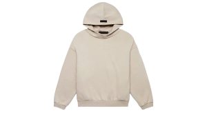 Fear of God Essentials Hoodie Silver Cloud