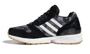 adidas ZX 8000 Bape Undefeated Black