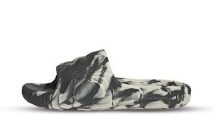 adidas Adilette 22 Slides Carbon Aluminum