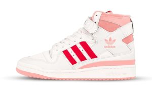 adidas Forum 84 Hi Off White Pink Red