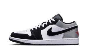 Jordan 1 Low SE White Fire Red Black Matte Silver