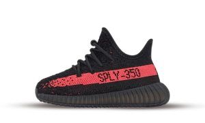 adidas Yeezy Boost 350 V2 Core Black Red (Infants)