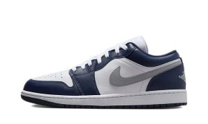 Jordan 1 Low 'Wolf Grey Midnight Navy'