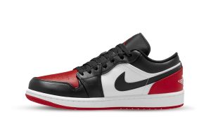 Jordan 1 Low Bred Toe 2.0