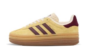 adidas Gazelle Bold 'Almost Yellow Maroon' (W)