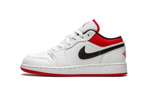 Jordan 1 Low White Gym Red (GS)