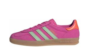 adidas Gazelle Indoor Semi Lucid Fuchsia Semi Green Spark Coral (Women's)