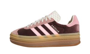 adidas Gazelle Bold Shadow Brown Warm Clay Glow Pink (W)