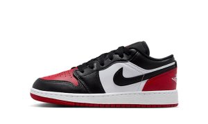Air Jordan 1 Low 'Bred Toe 2.0' (GS)
