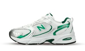 New Balance 530 White Nightwatch Green