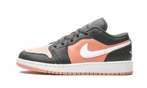 Jordan 1 Low Black Pink Quartz (GS)