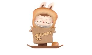 Pop Mart Labubu The Monsters Almost Hidden Series Bread Bag Figure