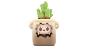 Pop Mart Labubu The Monsters Almost Hidden Series Flower Pot Figure