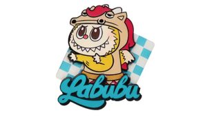 Pop Mart Labubu The Monsters Let's Checkmate Series Knight Fridge Magnet