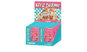Pop Mart Labubu The Monsters Let's Checkmate Series Pendant Sealed Case (6 Blind Box)