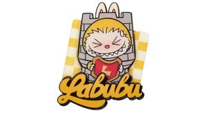 Pop Mart Labubu The Monsters Let's Checkmate Series Rook Fridge Magnet