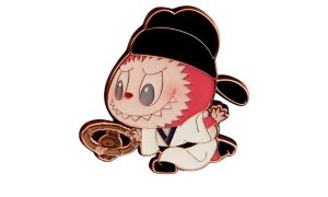 Pop Mart Labubu The Monsters Let's Have Fun Together Series Ring Toss Badge